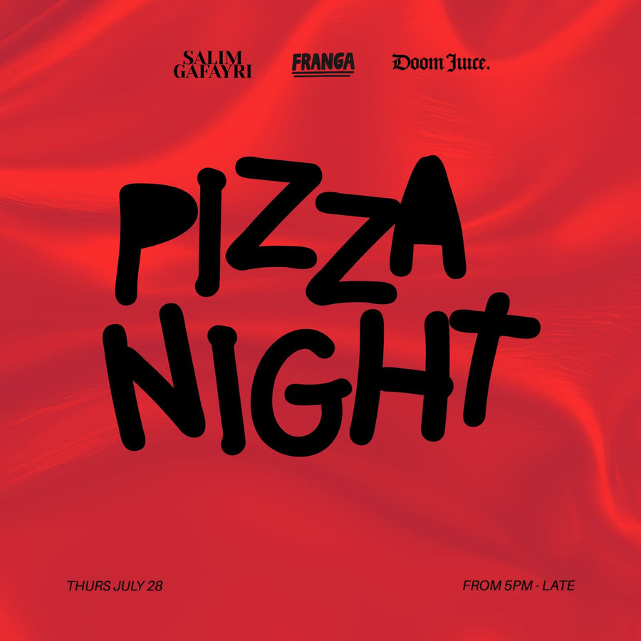 PIZZA PARTY Commonfolk x Chef Salim